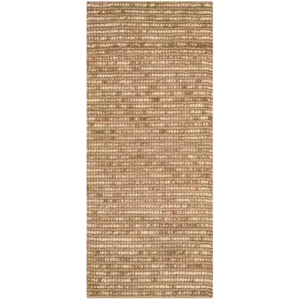 Bohemian Beige/Multi 3 Ft. X 8 Ft. Striped Runner Rug