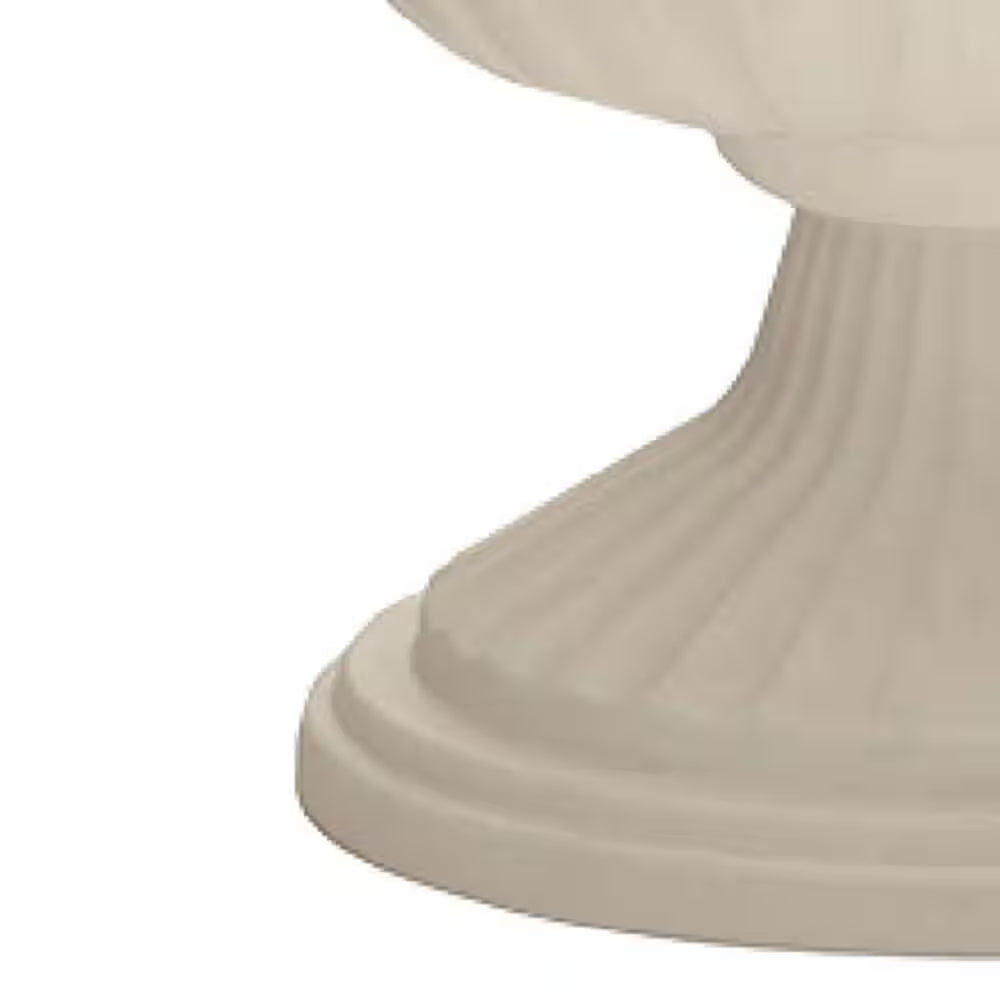 Dynamic Outdoor Resin Grecian Urn Planter Pot, White (4-Pack)