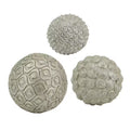 5.1 In. X 5.1 In. Gray/Silver Nahara Silver Balls Metal Work 3-Pack