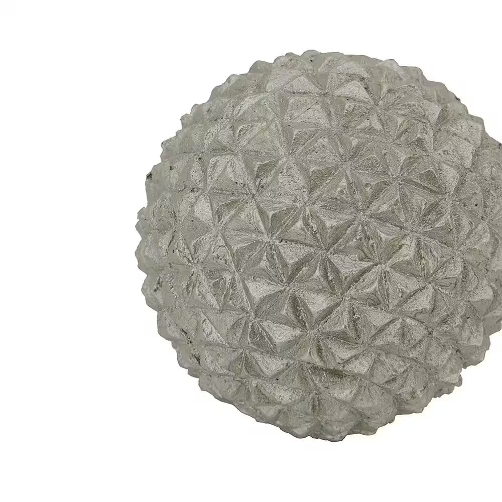 5.1 In. X 5.1 In. Gray/Silver Nahara Silver Balls Metal Work 3-Pack